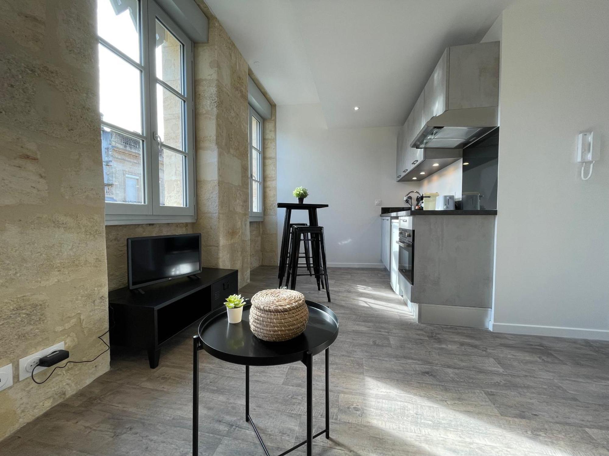 Studio Lumineux Avec Climatisation Pour 2 Personnes Bordeaux Esterno foto