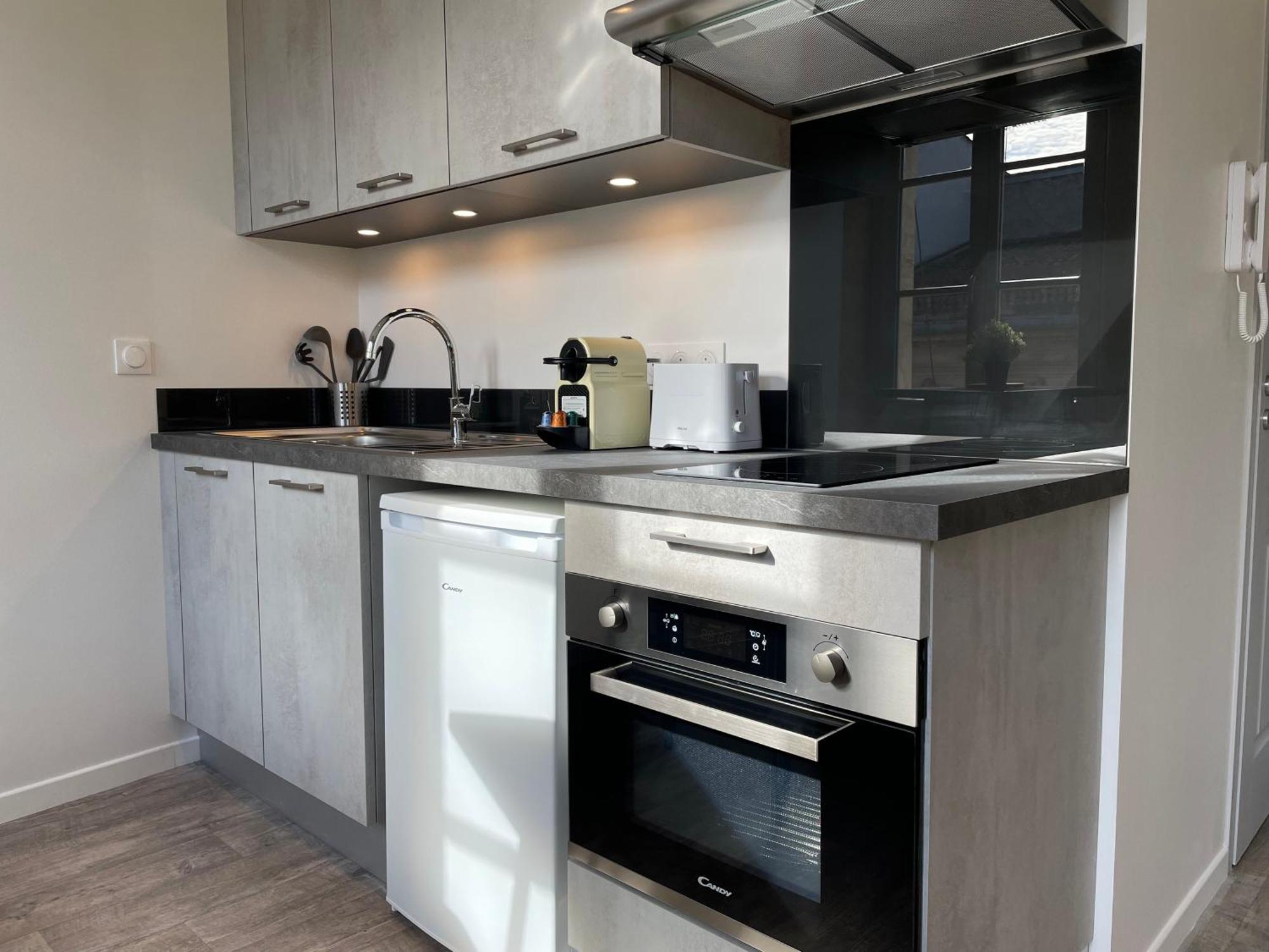 Studio Lumineux Avec Climatisation Pour 2 Personnes Bordeaux Esterno foto