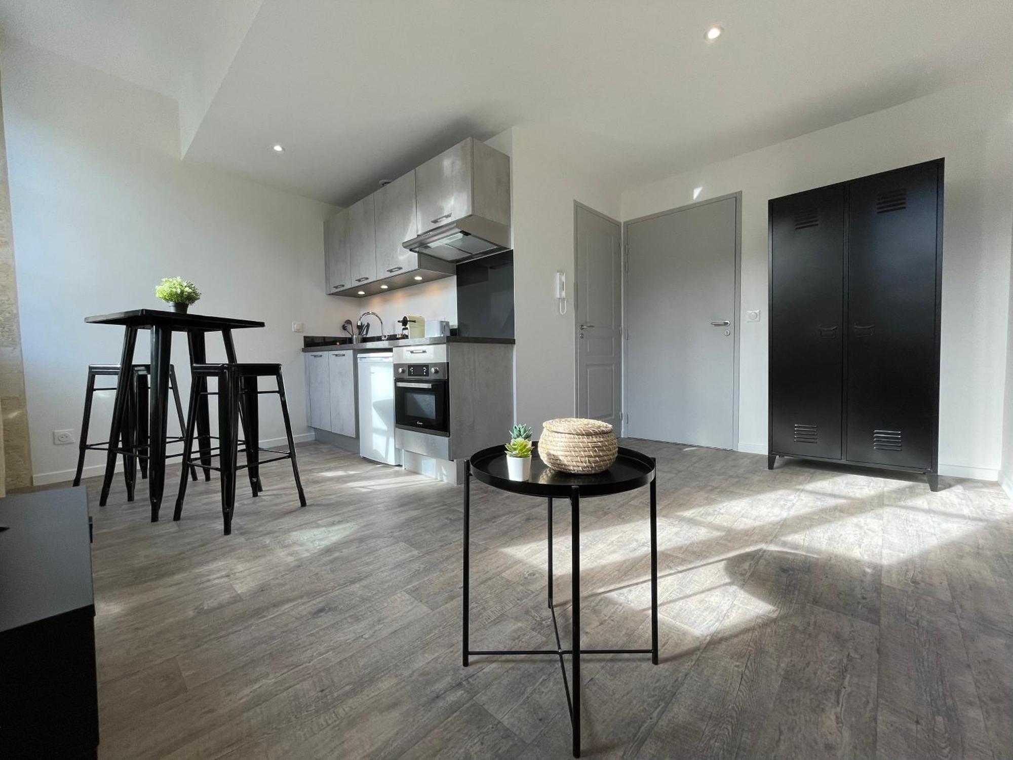 Studio Lumineux Avec Climatisation Pour 2 Personnes Bordeaux Esterno foto