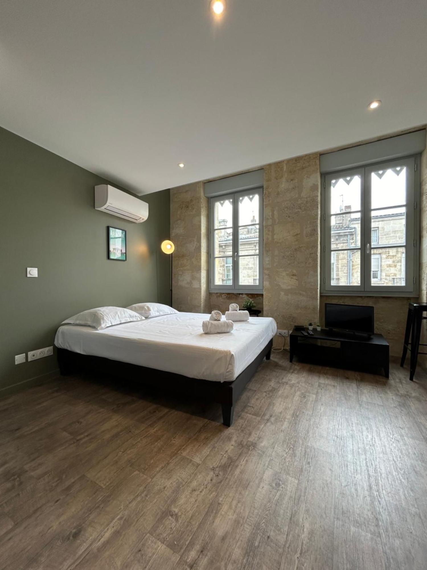 Studio Lumineux Avec Climatisation Pour 2 Personnes Bordeaux Esterno foto