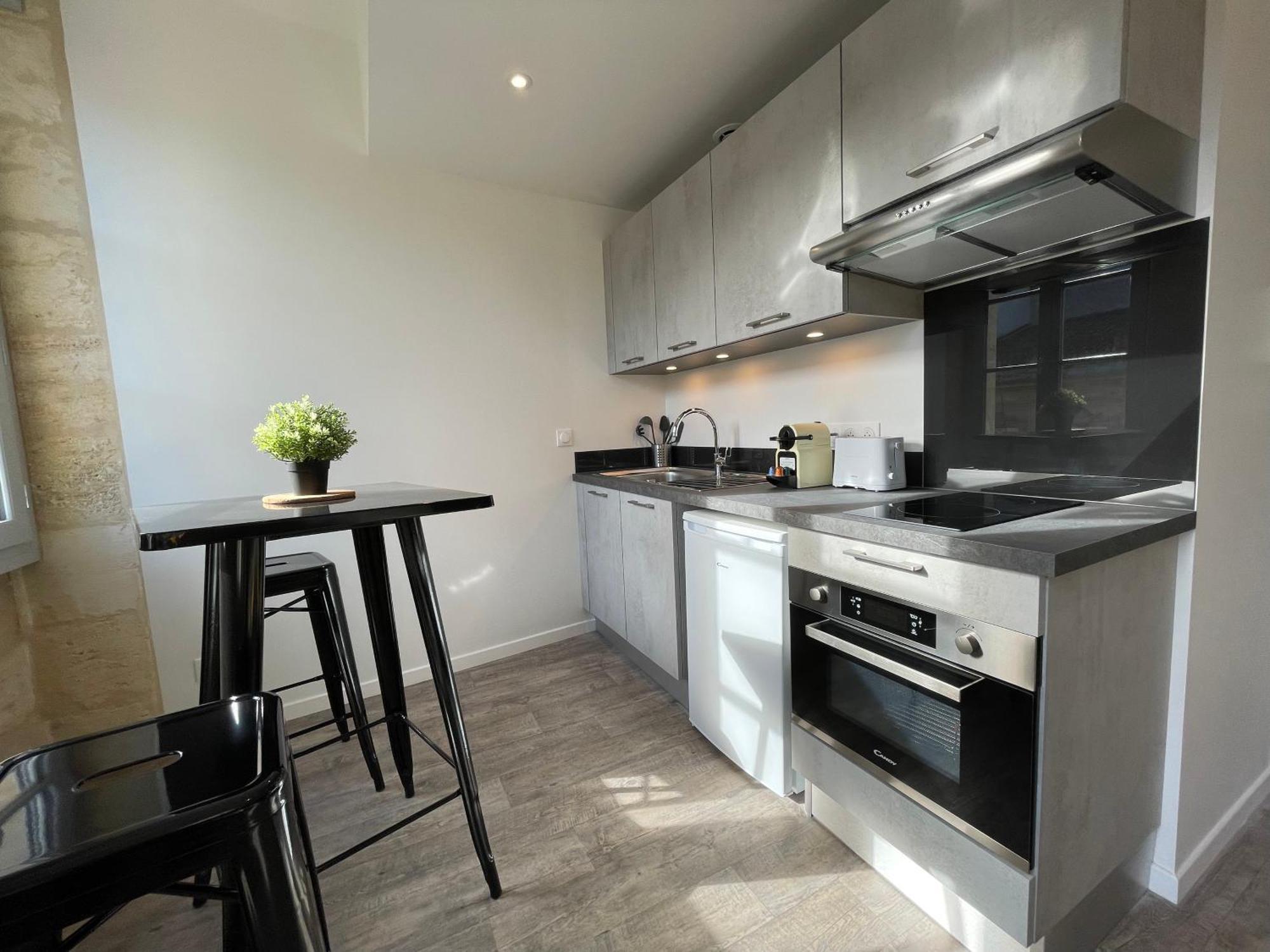 Studio Lumineux Avec Climatisation Pour 2 Personnes Bordeaux Esterno foto